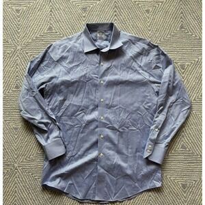 Brooks Brothers Regent Long Sleeve Button Shirt‎ - Blue/White - 15.5 33